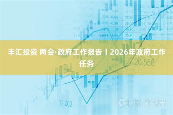丰汇投资 两会·政府工作报告丨2026年政府工作任务